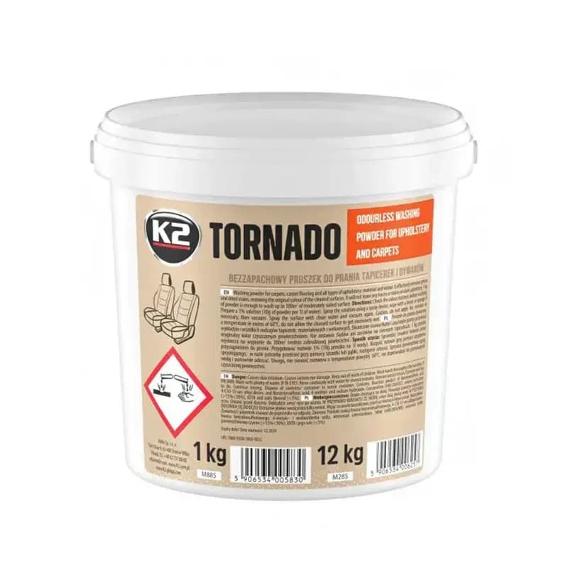 К2 PRO TORNADO Засіб для миття та очищення обивки та килимів 1л M885