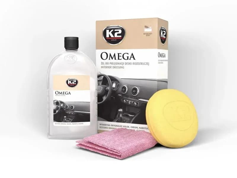 K2 GOLD OMEGA Засіб для догляду за панеллю (гель+аплікатор+мікрофібра) 500мл G410