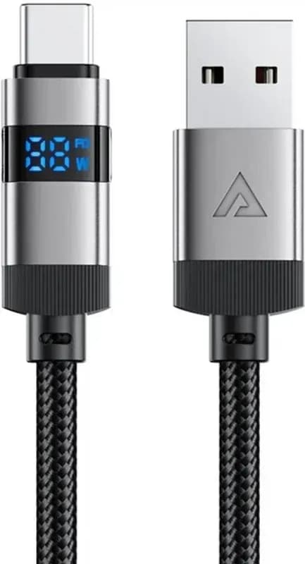 Кабель Type-C to Type-С AceFast C15-04 1.2m (black)
