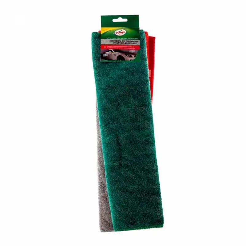 TURTLE WAX Ганчірки з мікрофібри (3 шт) X5424TD1