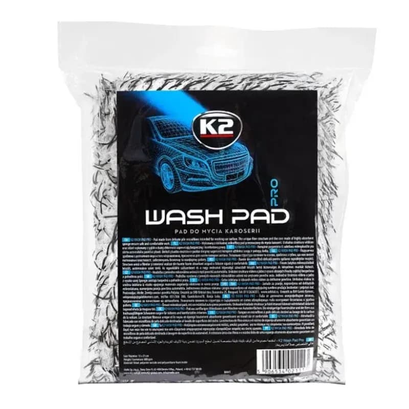 К2 Pro WASH PAD Губка- Мікрофібра для ручного миття авто M441