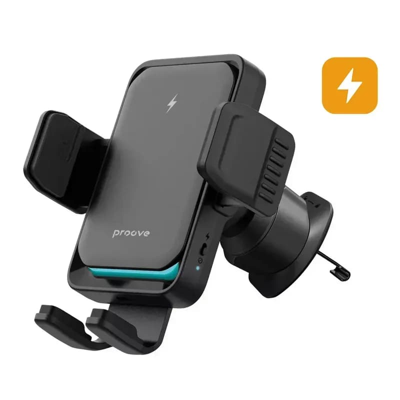 Автомобільний тримач з Бездротовим ЗП Proove Sonic Pro 15W