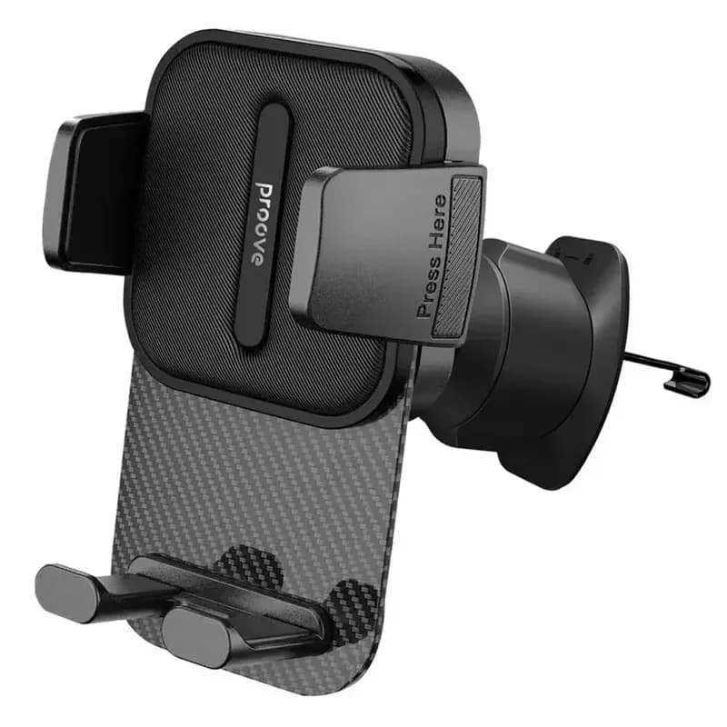 Автотримач Proove Carbon Clamp Air Outlet Car Mount black