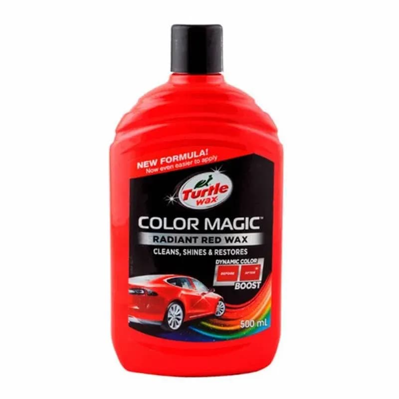 TURTLE WAX Поліроль Color Magic Extra Fill ЧЕРВОНИЙ 500мл 53240/15249