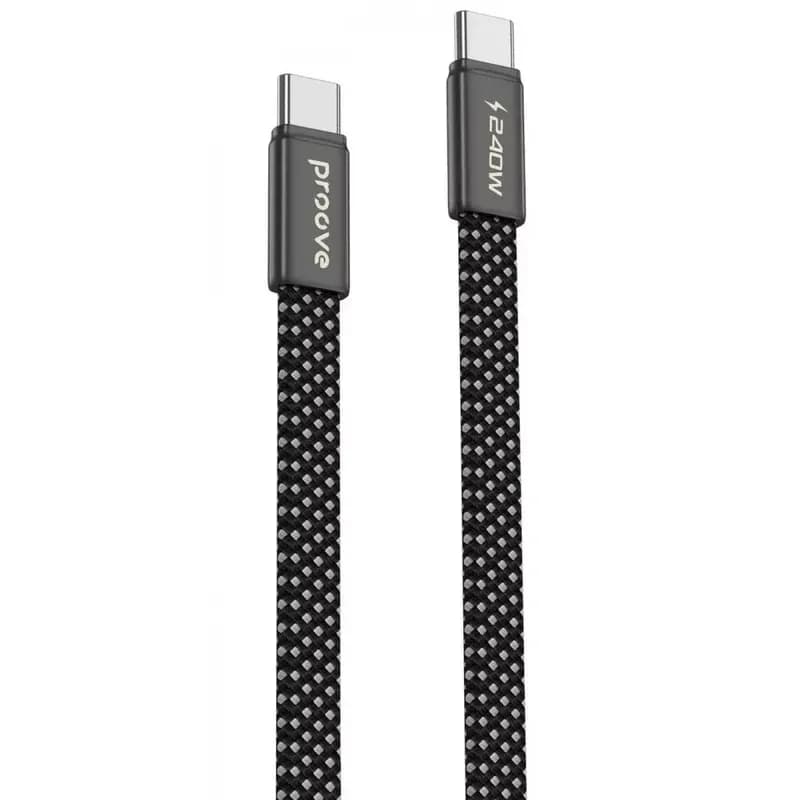 Кабель Type-C to Type-C Proove AirLine 240W 1.5m (black)